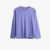 Purple t-shirt, front view