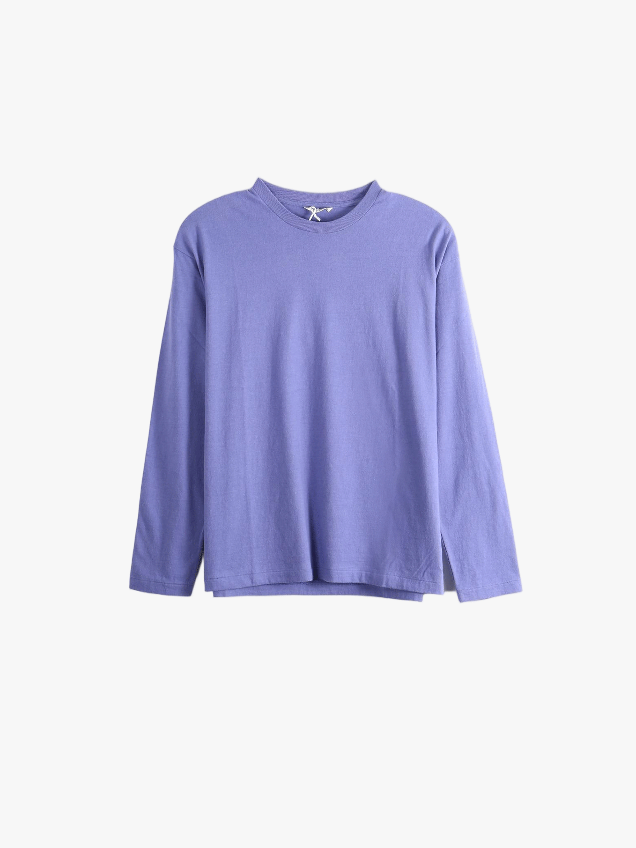 Purple t-shirt, front view