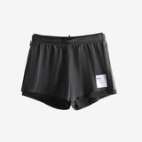 Black shorts, front view