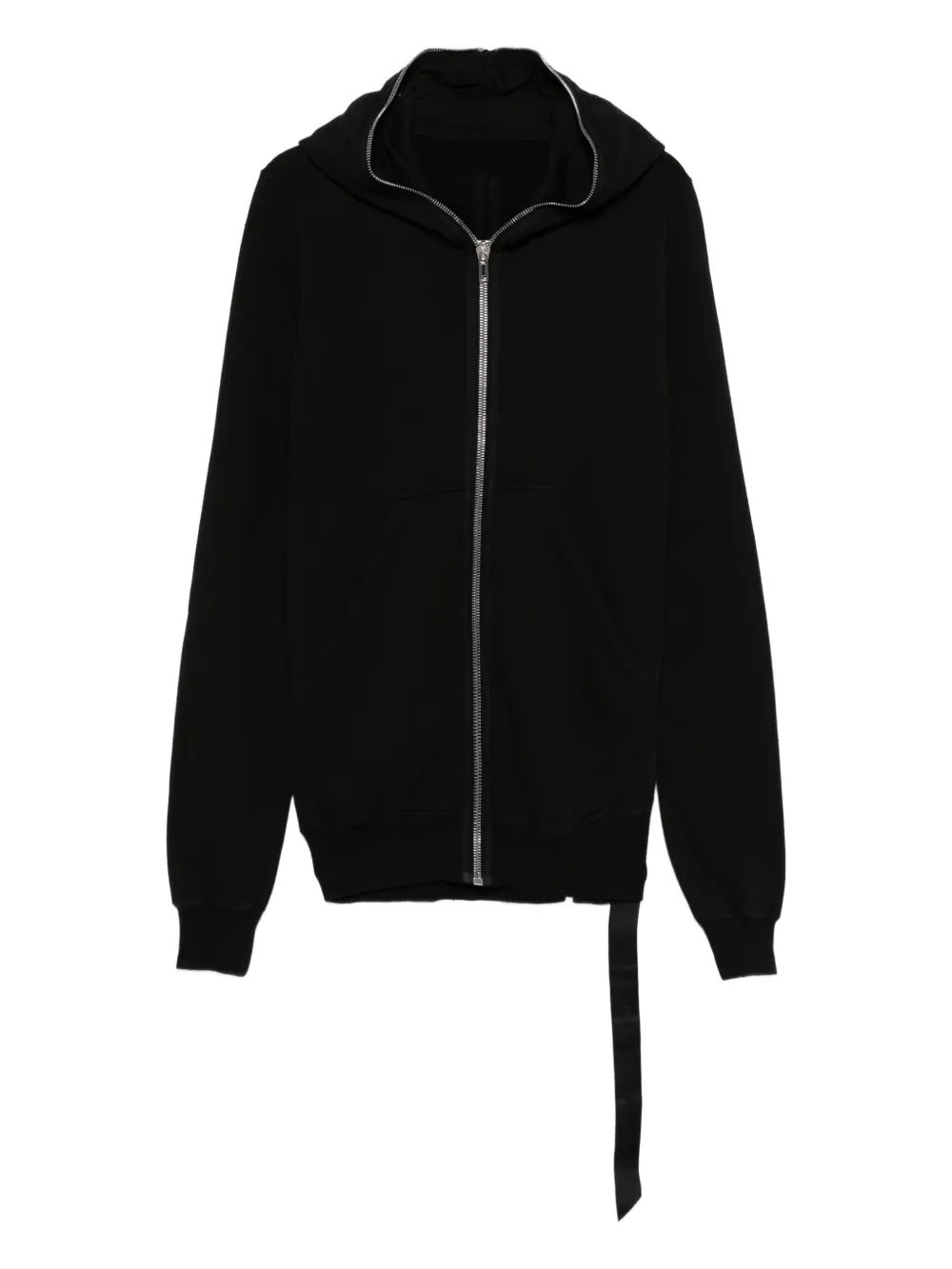 Black hoodie, front view