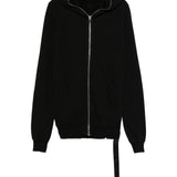 Black hoodie, front view