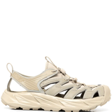 Tan sandals, front view