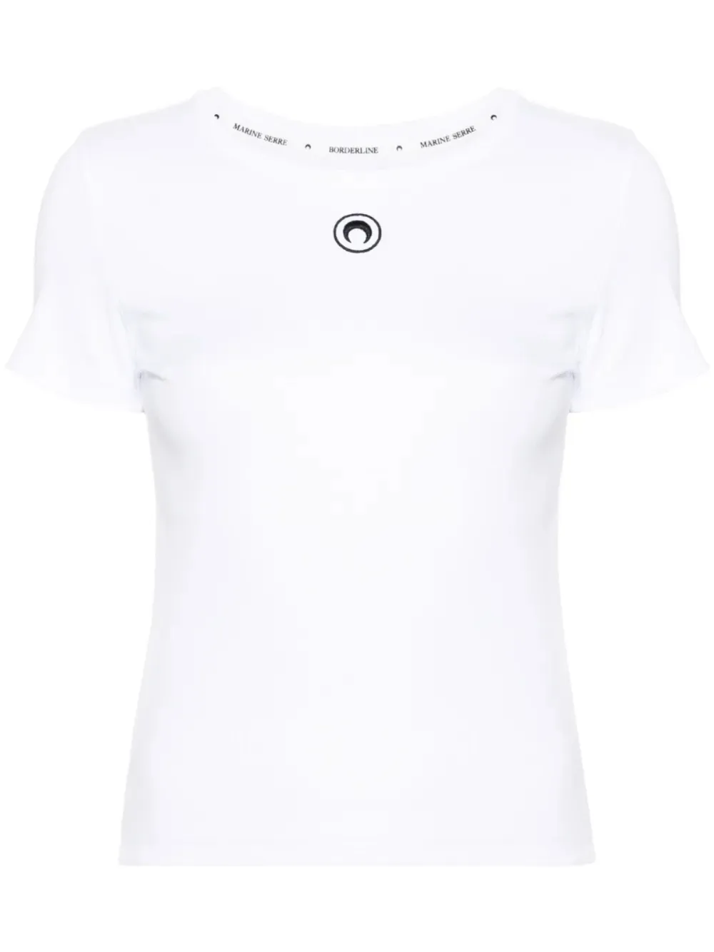 White t-shirt, front view