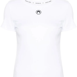 White t-shirt, front view