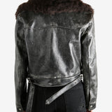 Black jacket,full body view