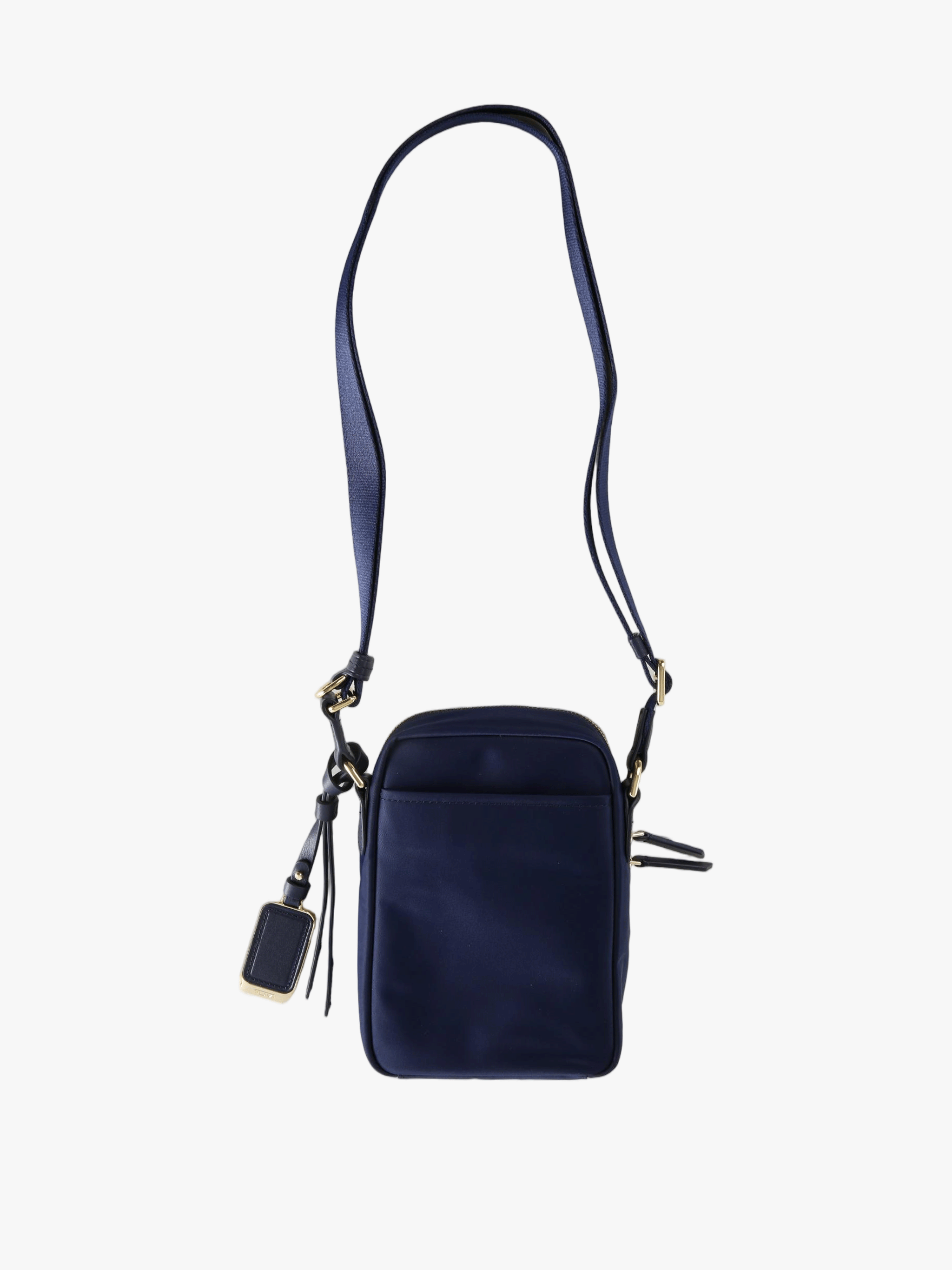 Navy bag, front view