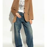 Tan sandals,front view