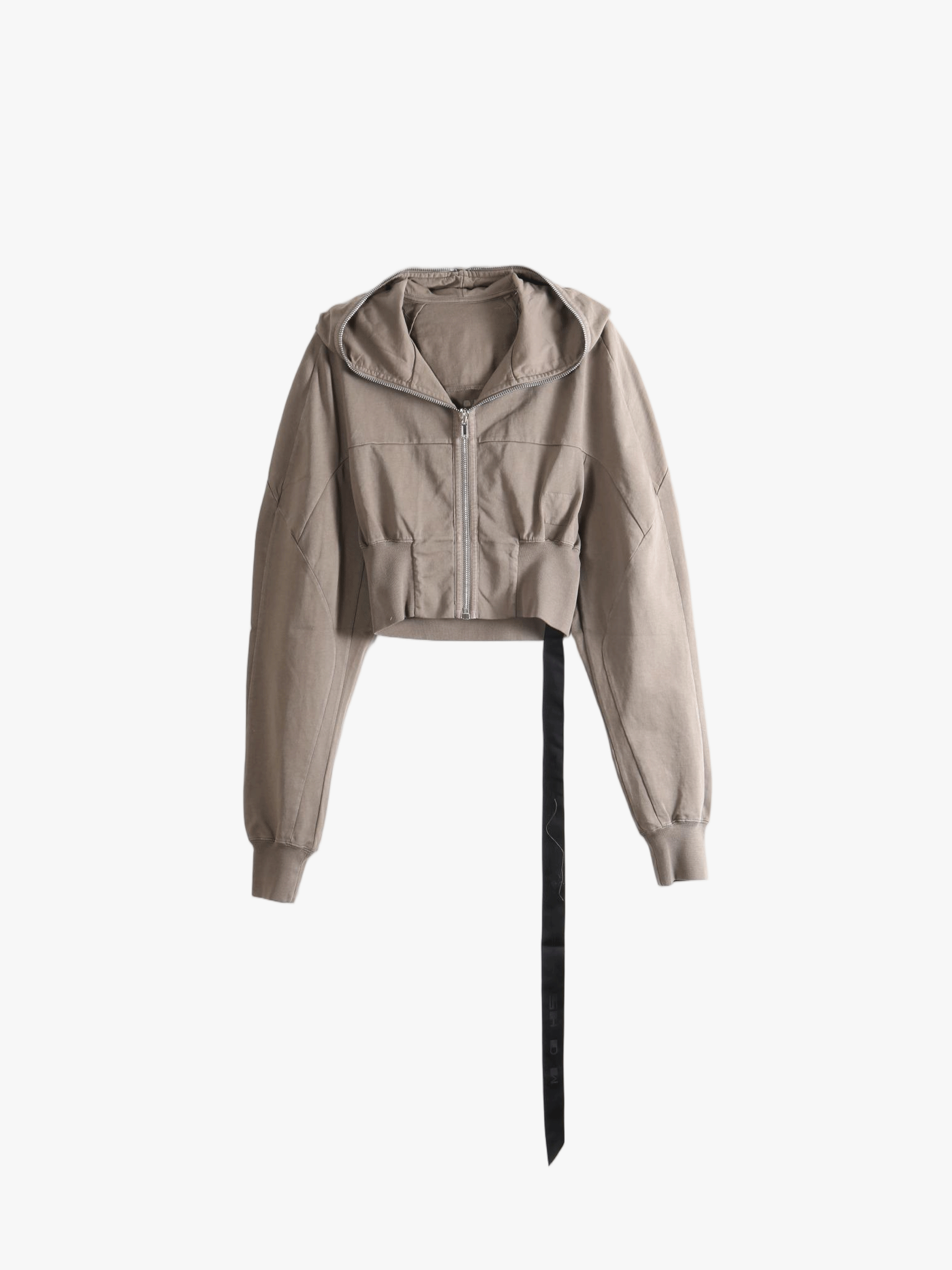 Brown hoodie, front view