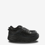 Black sneakers, front view