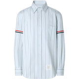 Blue shirt, front view