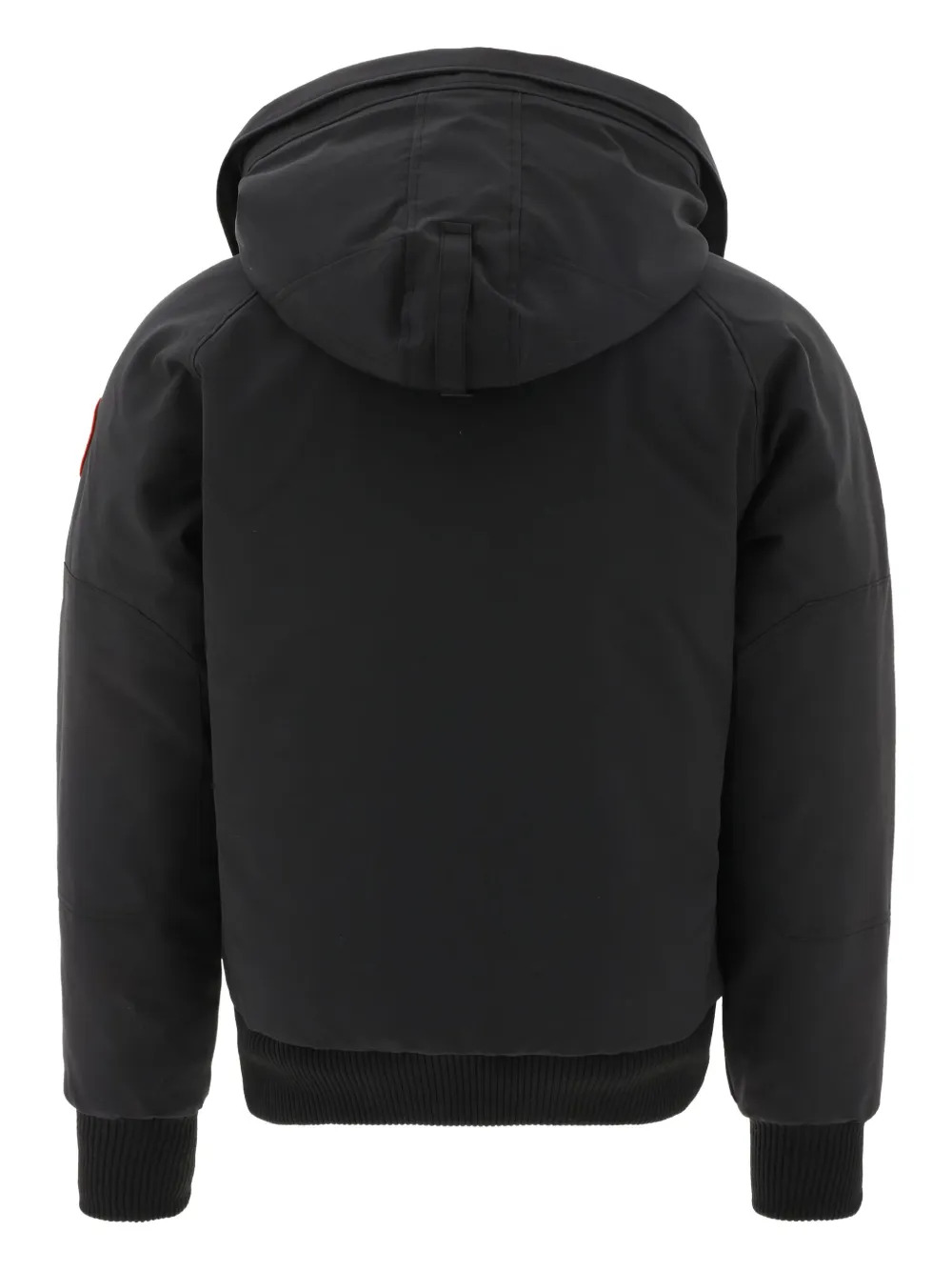 Black jackets-coats, back view