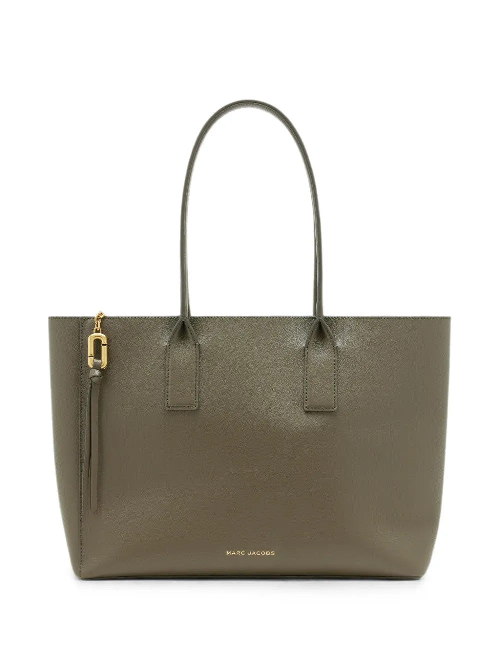 Tan bag, front view