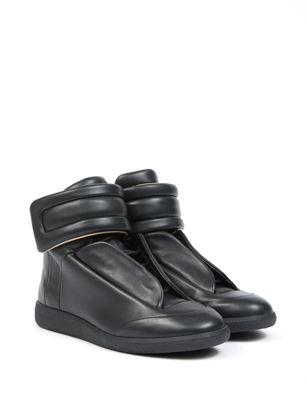 Black sneakers, side view