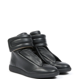 Black sneakers, side view