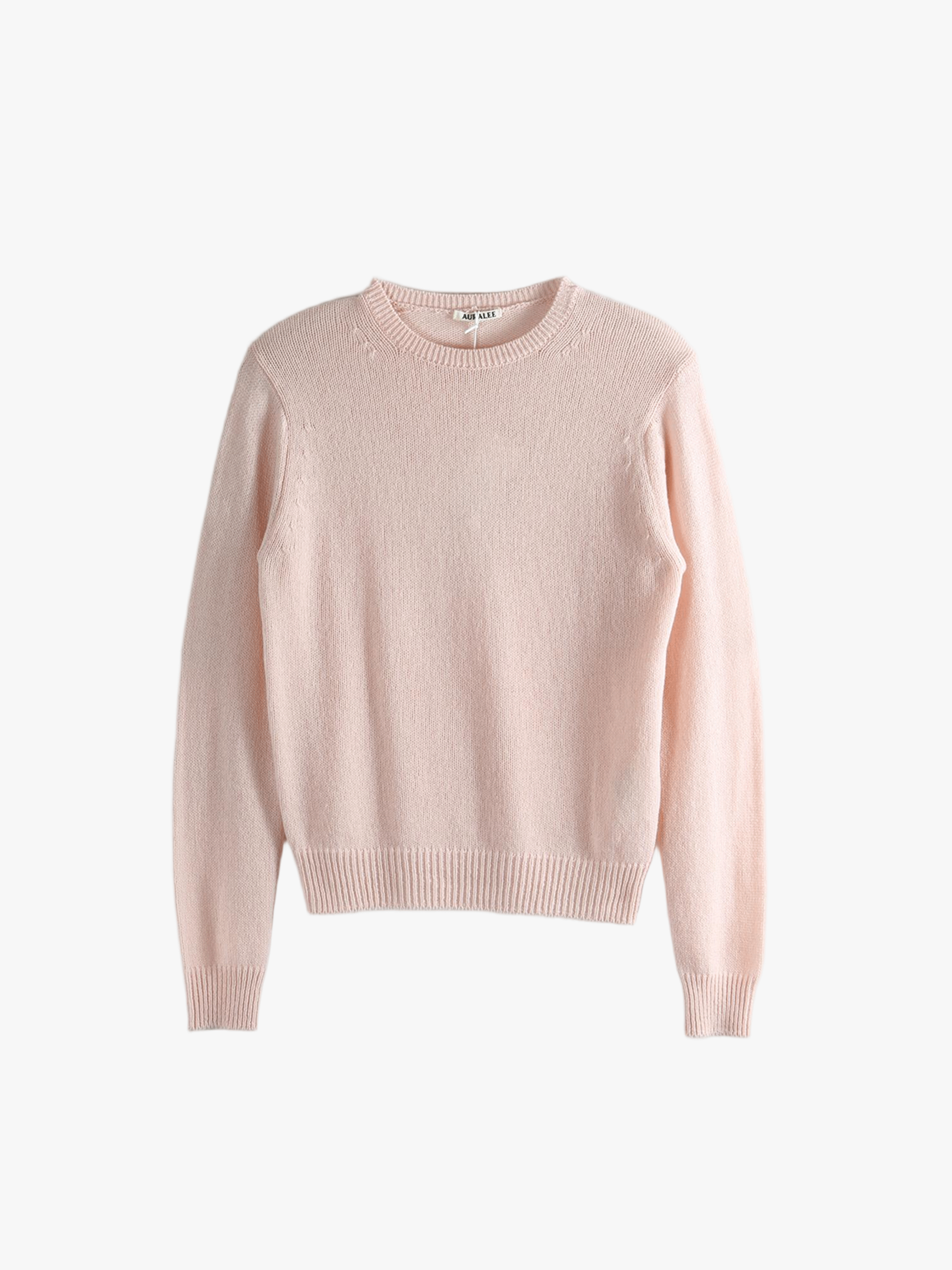 Pink sweater, front view