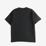 Black t-shirt,back view 