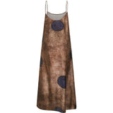 Brown dress, front view
