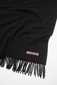 ACNE STUDIOS - Unisex Fringe Oversized Wool Scarf