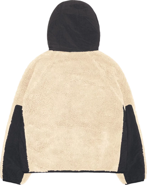 STUSSY - Men Sherpa Paneled Hooded Jacket