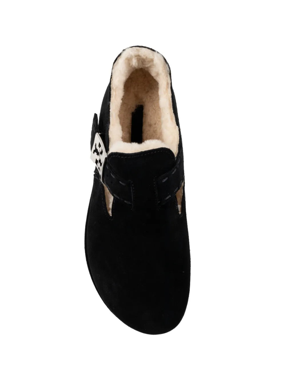 Black shoes, front view