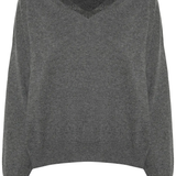 Grey knitwears, front view