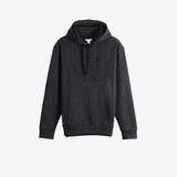 Black hoodie, front view