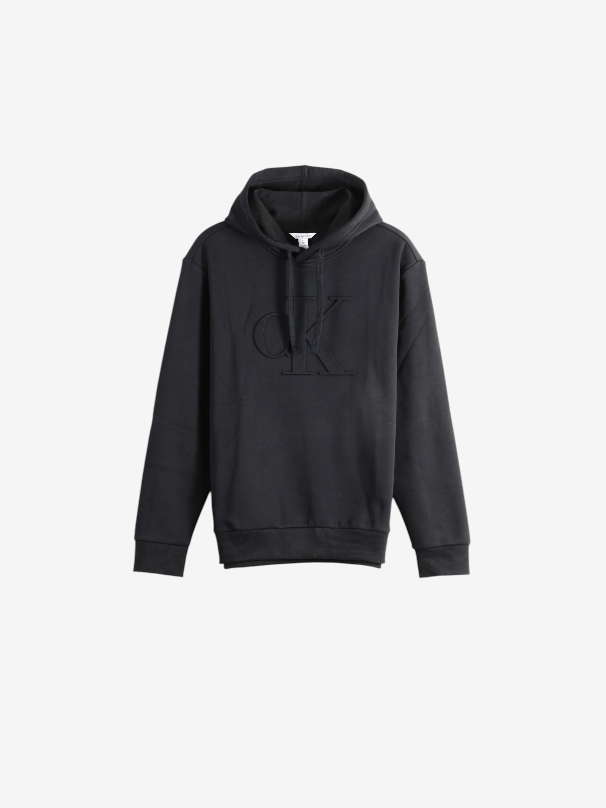 Black hoodie, front view
