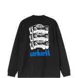 Black jacket, back view