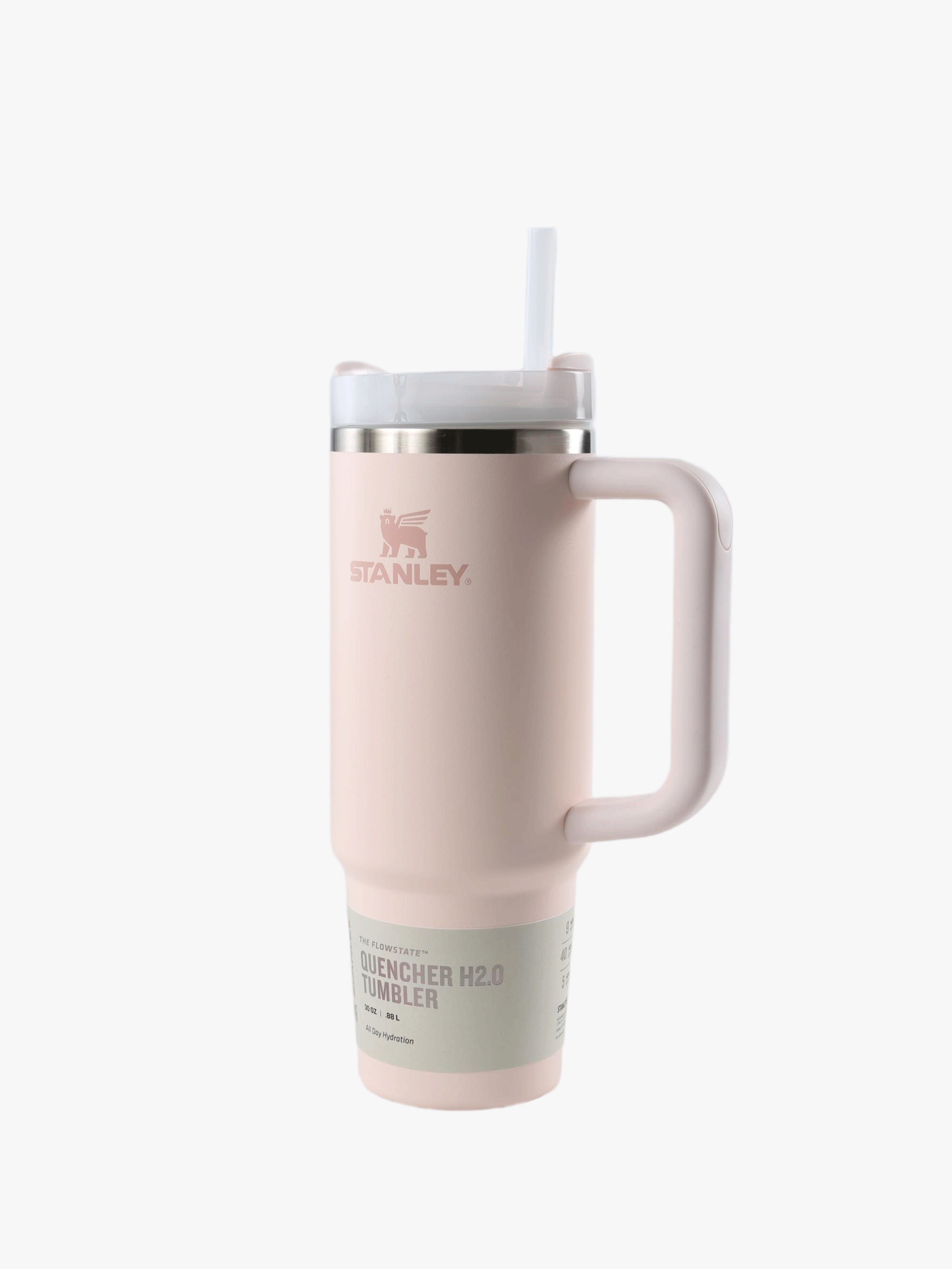 Pink product, front view
