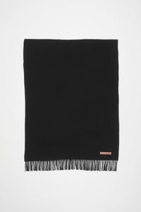 ACNE STUDIOS - Unisex Fringe Oversized Wool Scarf