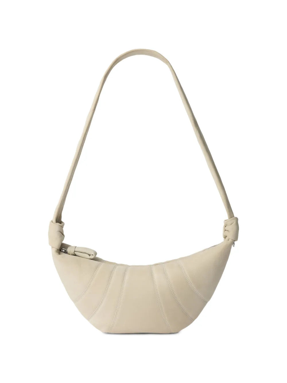 Tan bag, front view