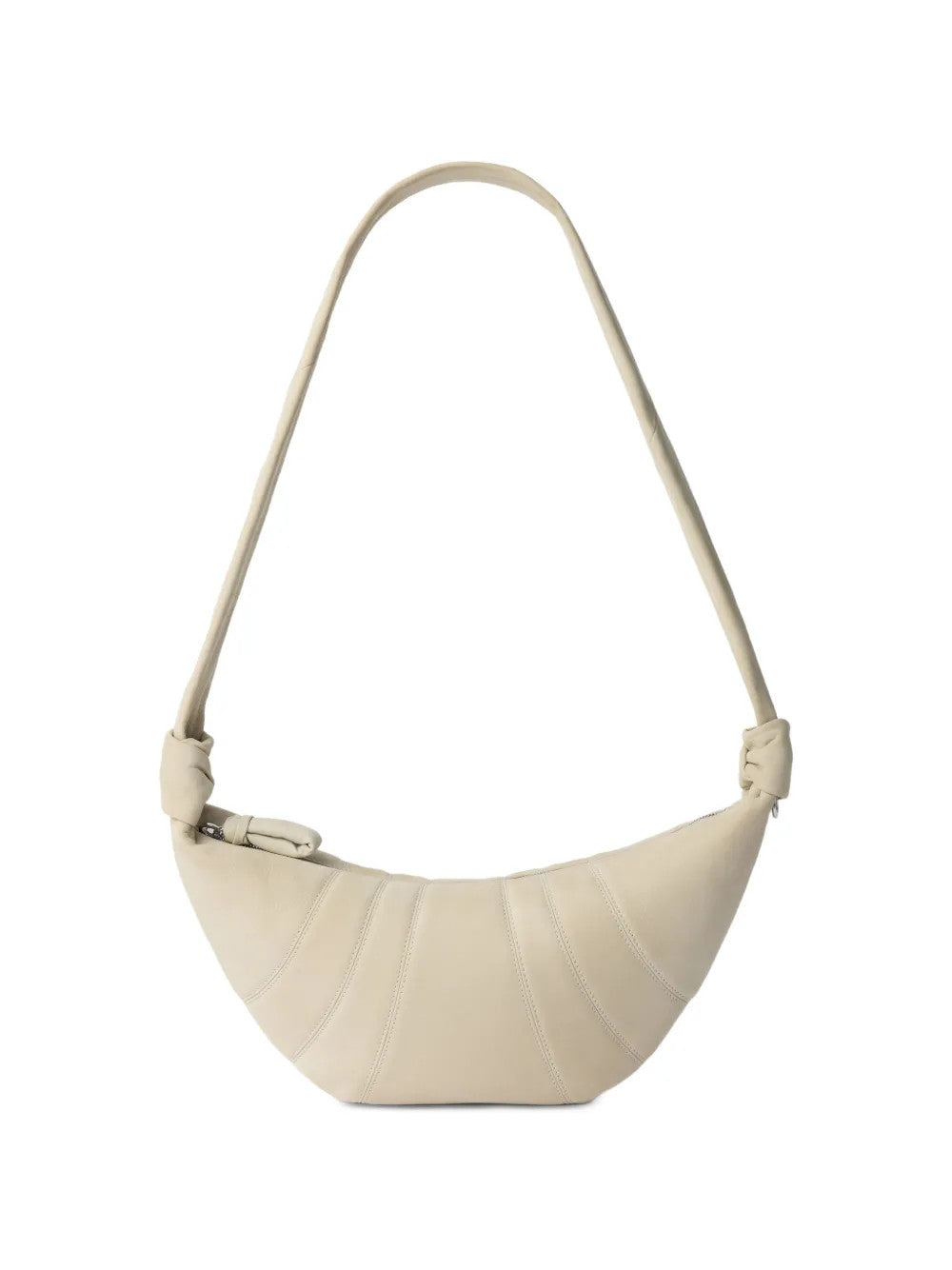 Tan bag, front view