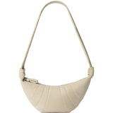 Tan bag, front view