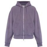 purple hoodie , front view