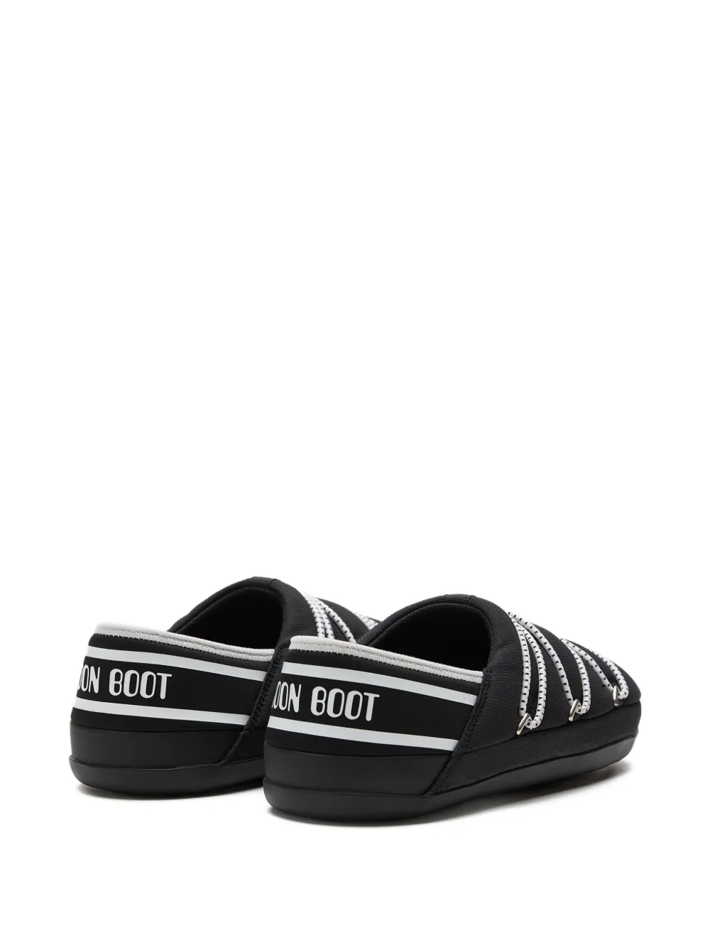 Black slipper,back view