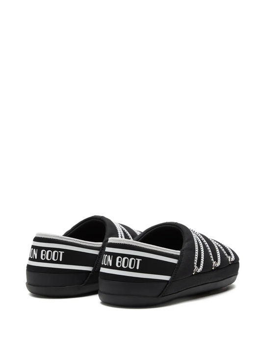 Black slipper,back view