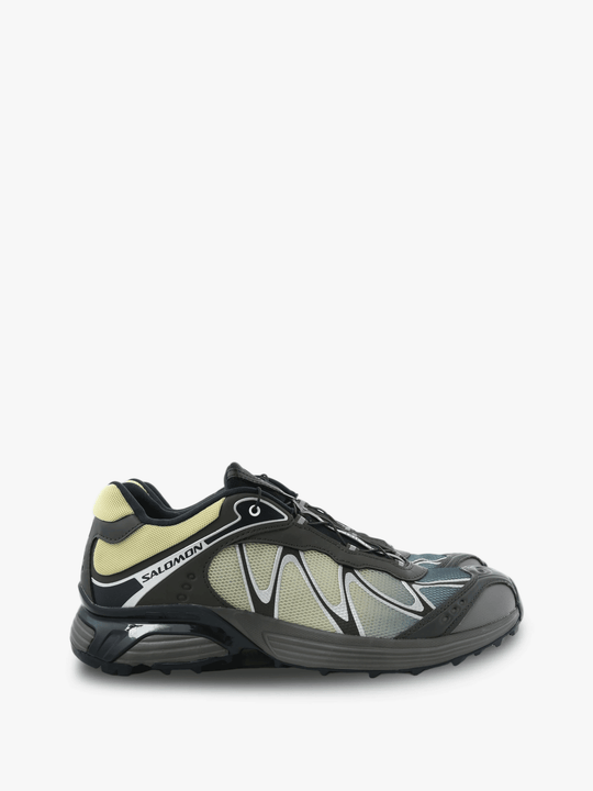 Green shoes, side view