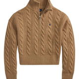 Brown knitwear, front view