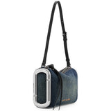 Blue bag, front view