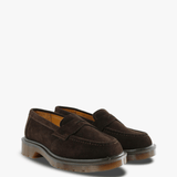 Brown shoes, front view