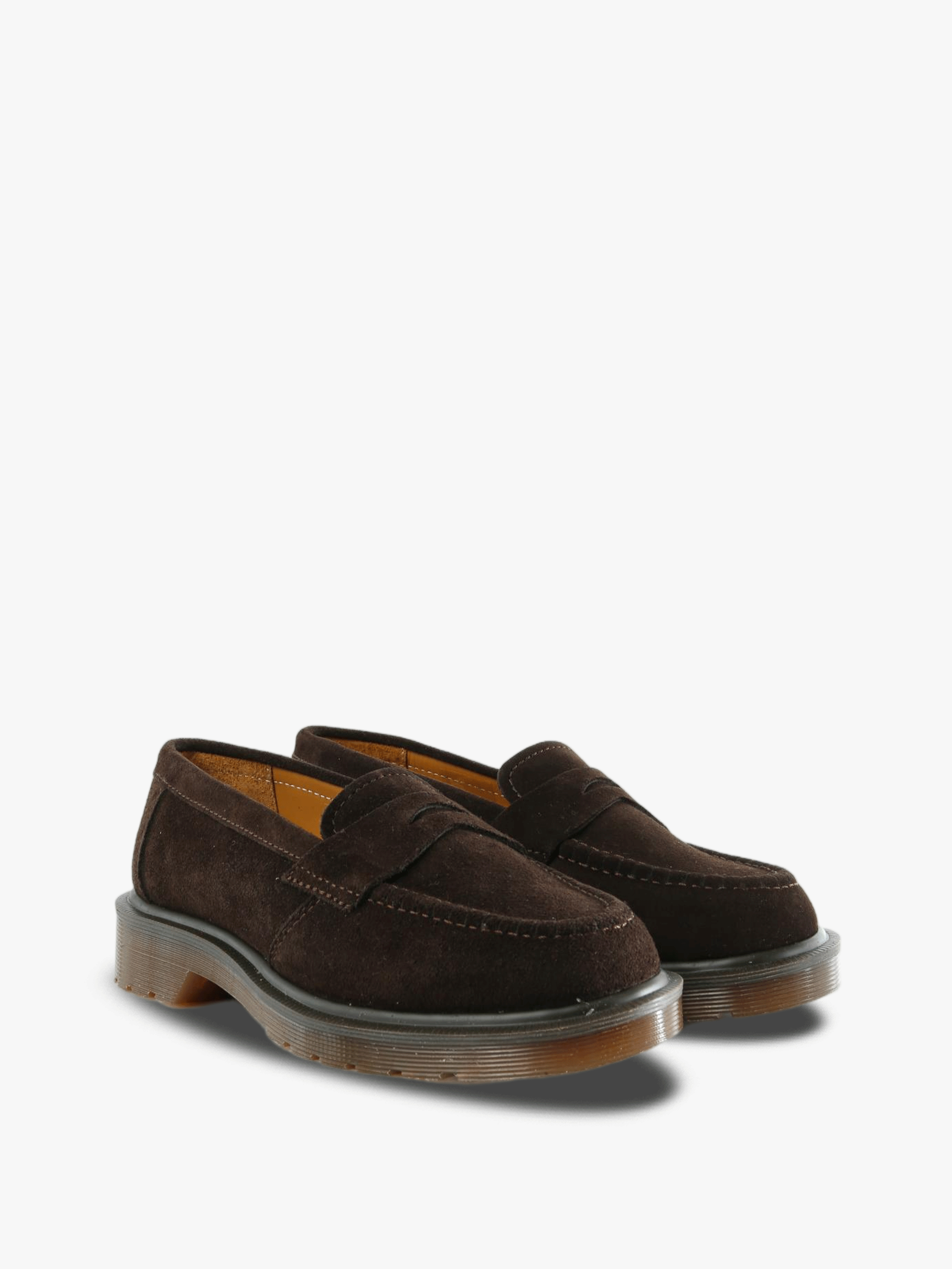 Brown shoes, front view