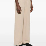 Tan pants, full body view