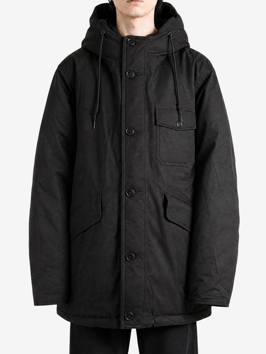 Black jacket, full body view