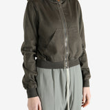 Grey weats-hoodies worn by a person, showing the sweats-hoodies fit