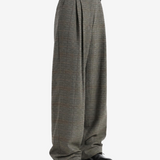 Grey skirt, full body view