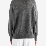 Grey hoodie, full body view