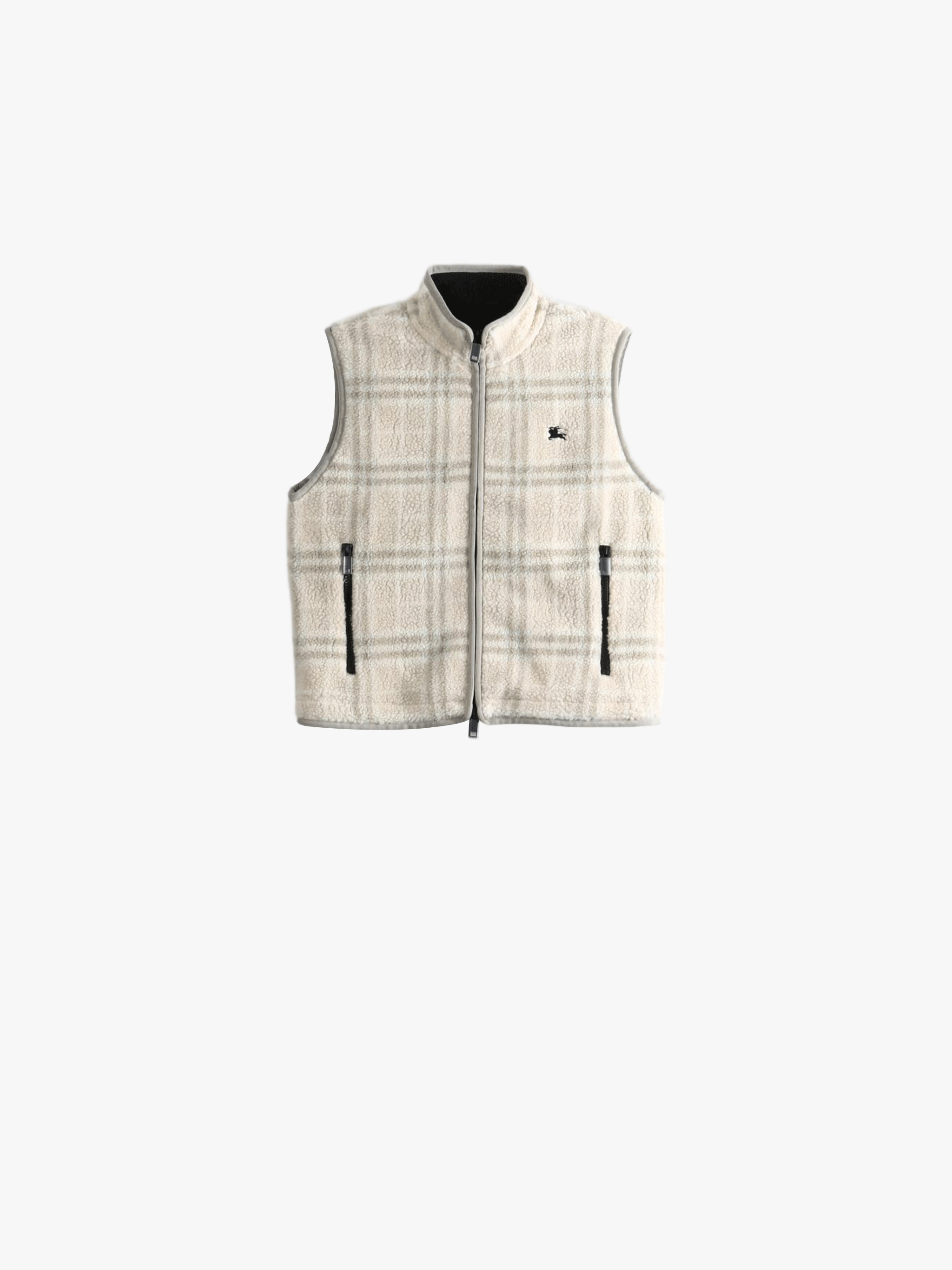 Tan jacket, front view