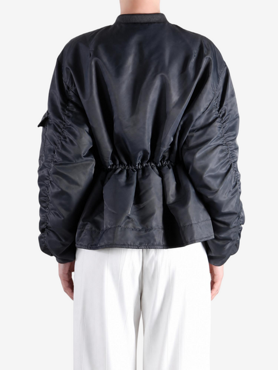 Black jacket, full body view