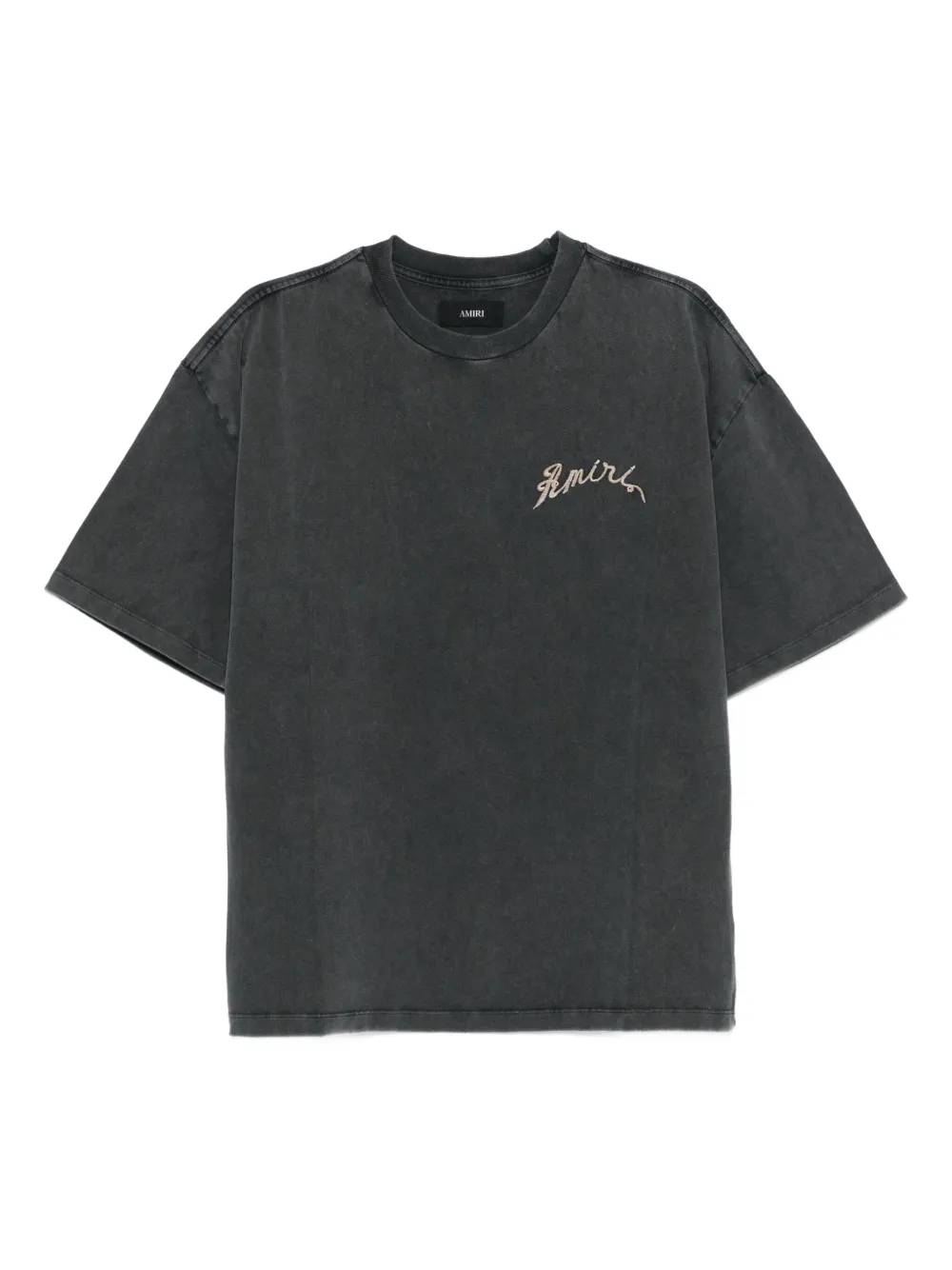 Black t-shirts,front view
