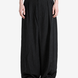 Black pants, full body view